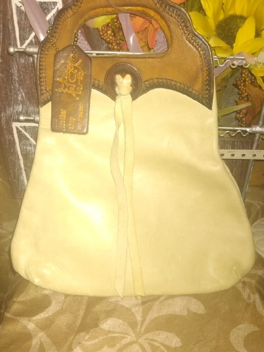 The Leather Shop stylish cream